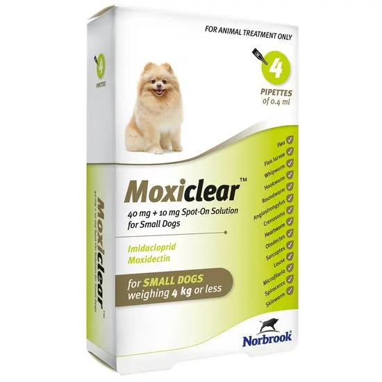 Moxiclear Spot-On Solution for Dogs, Cats and Ferrets
