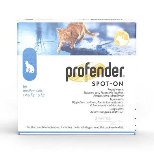 Profender Spot-On Worming Solution for Cats
