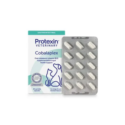 Protexin Veterinary Cobalaplex supplement packaging on a white background