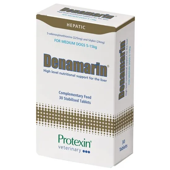 Denamarin for medium dogs box on white background