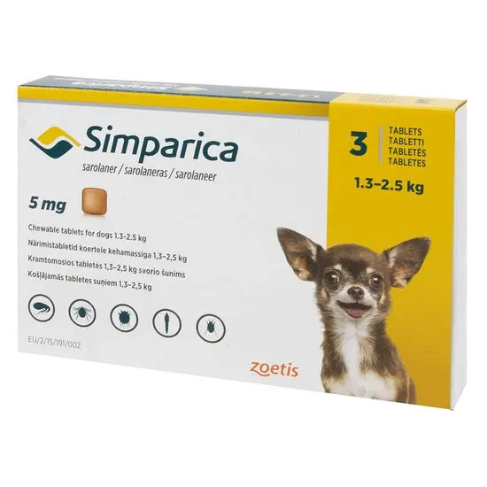 Simparica Chewable Tablets for Dogs