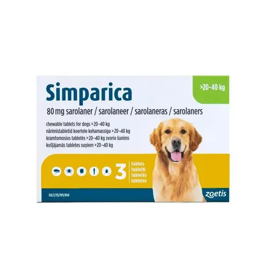 Simparica Chewable Tablets for Dogs