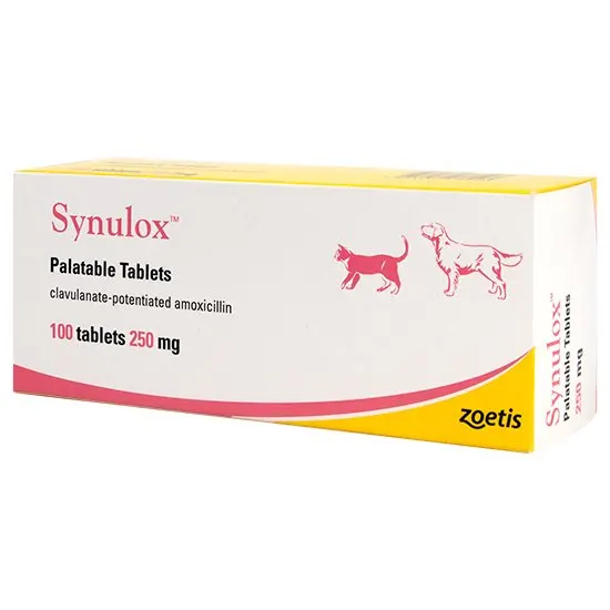 Synulox Tablets & Palatable Drops for Dogs and Cats