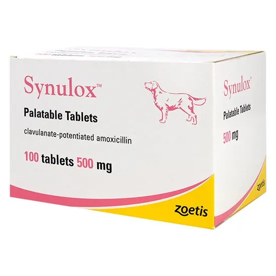 Synulox Tablets & Palatable Drops for Dogs and Cats