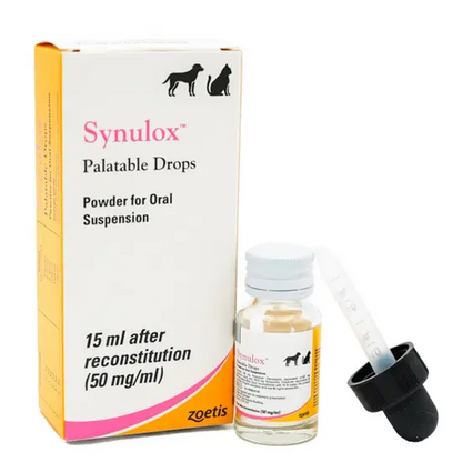 Synulox Tablets & Palatable Drops for Dogs and Cats