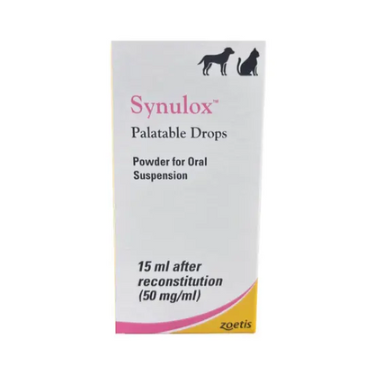 Synulox Tablets & Palatable Drops for Dogs and Cats