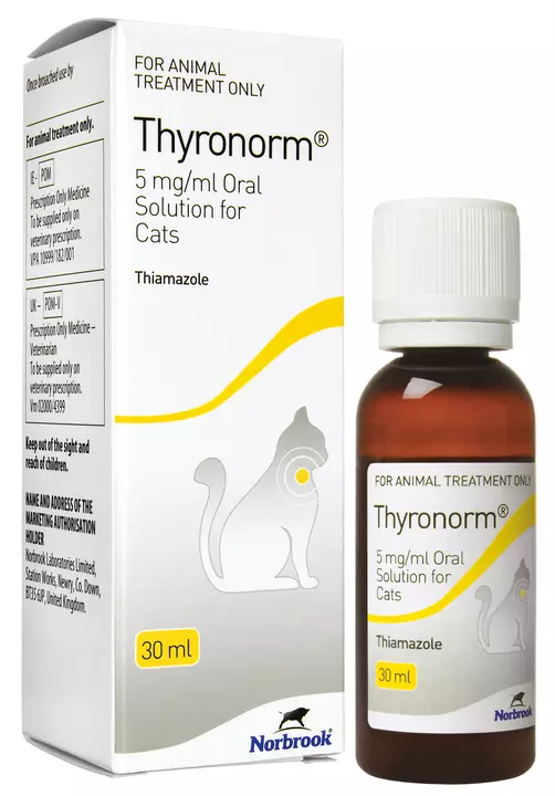 Thyronorm Oral Solution for Cats 5mg/ml