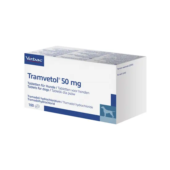 Tramvetol Tablets for Dogs 50mg